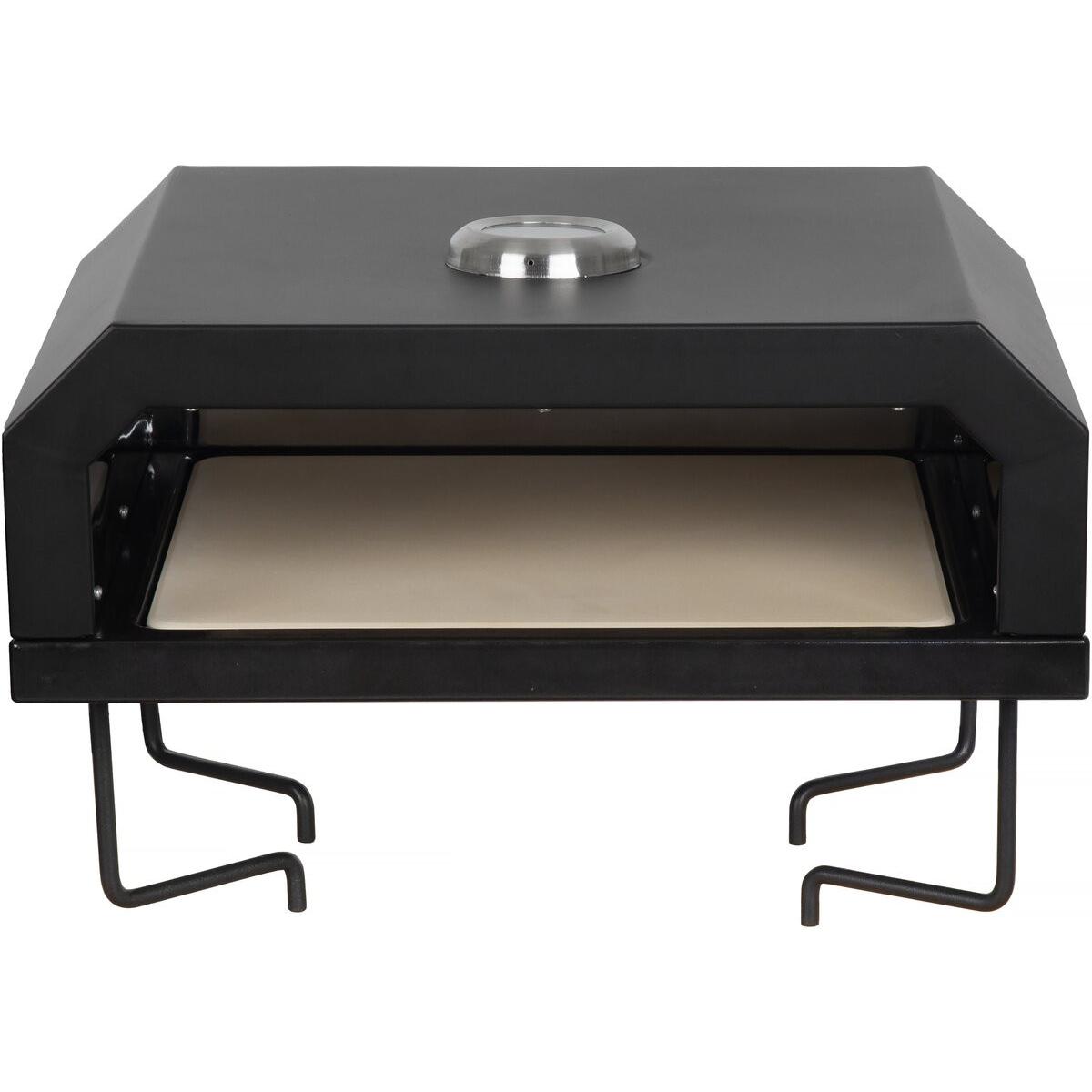 Habitat y Jardin - Horno barbacoa para pizza "Pizzello" - 40 x 35 x 28 cm - Negro