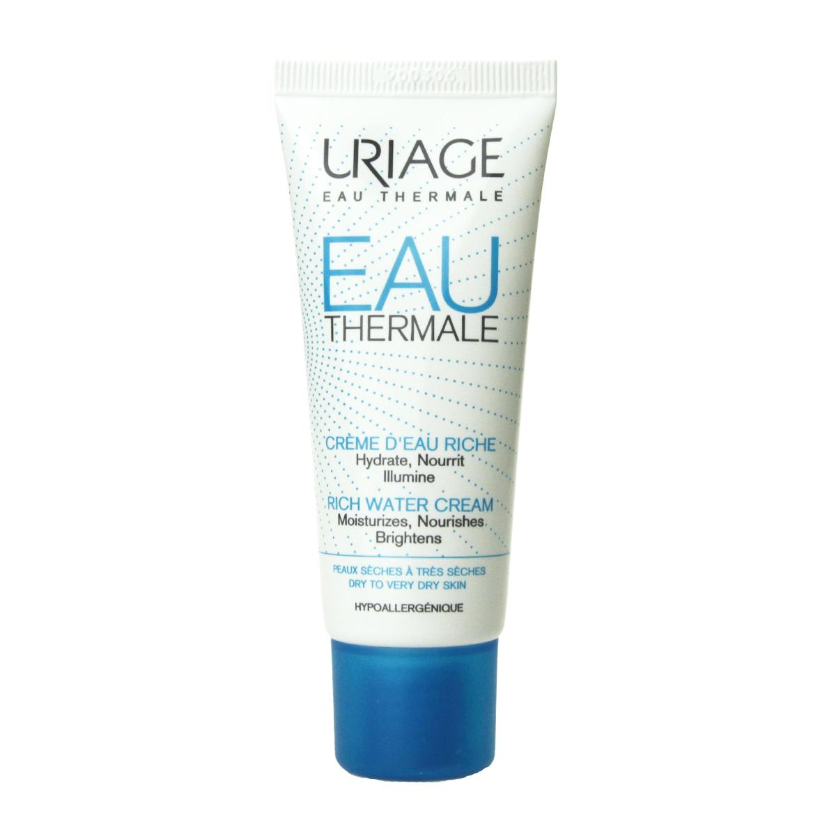 Uriage crema de agua rica 40 ml