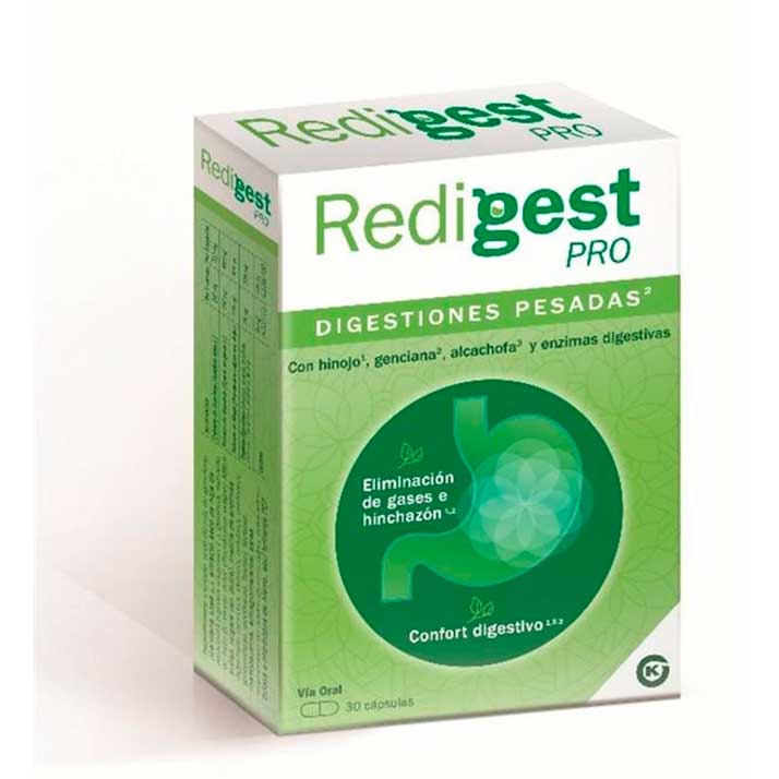 Kern Pharma Redigesto Pro para Digestiones Pesadas 30 Cápsulas