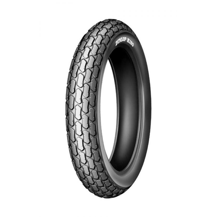 Neumático para Motocicleta Dunlop 130/80 18 66P K180 TT FRONT - Ideal para Aventuras Todo Terreno