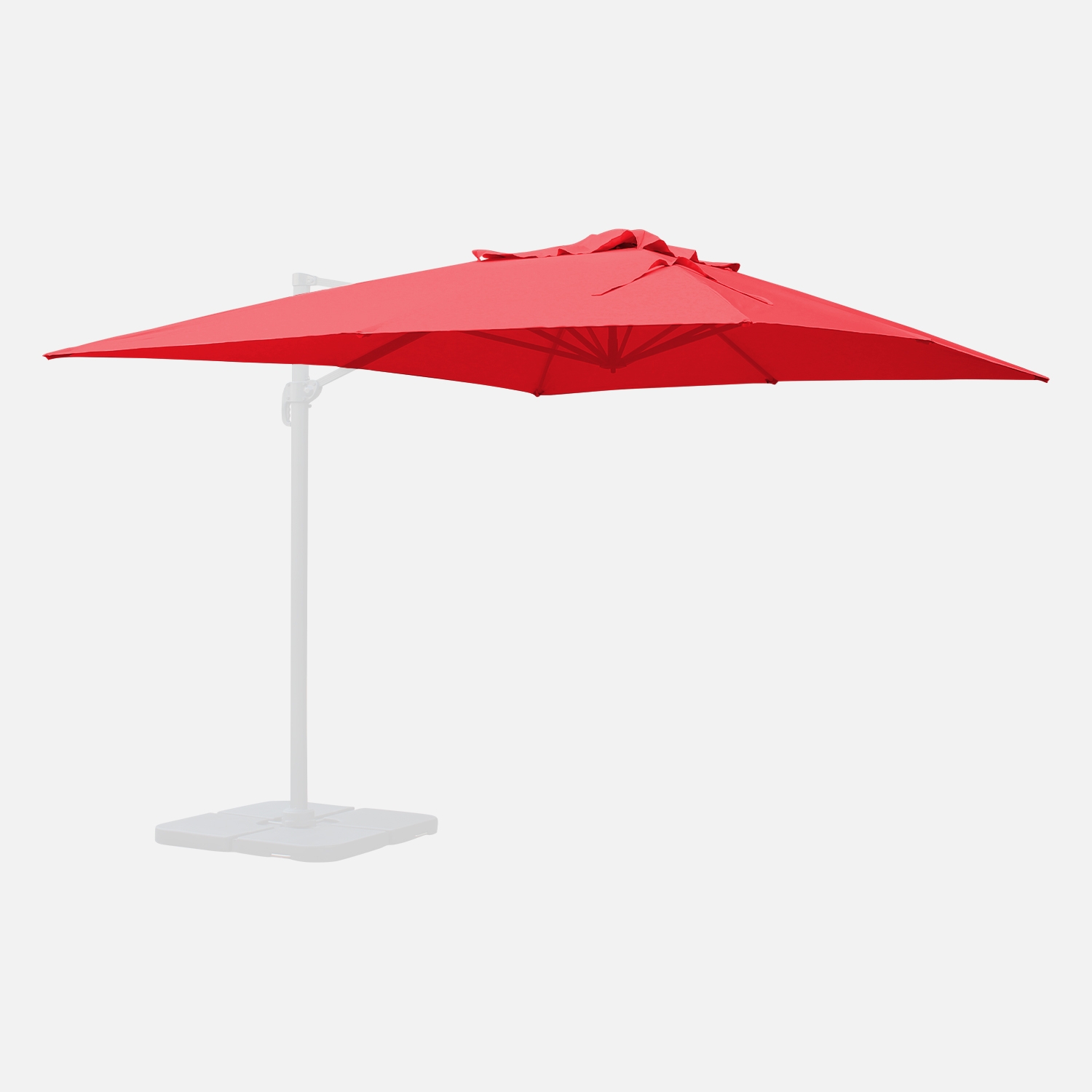 sweeek - Lona protectora para 3x4m sombrilla , Lona para sombrilla St Jean de Luz , 300x400x1