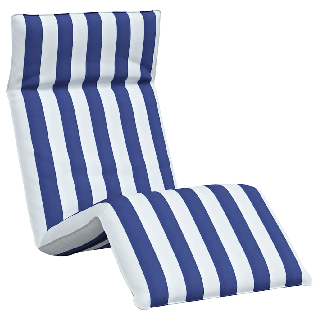 vidaXL Tumbona plegable 175x54x8,5 cm tejido oxford Multicolor