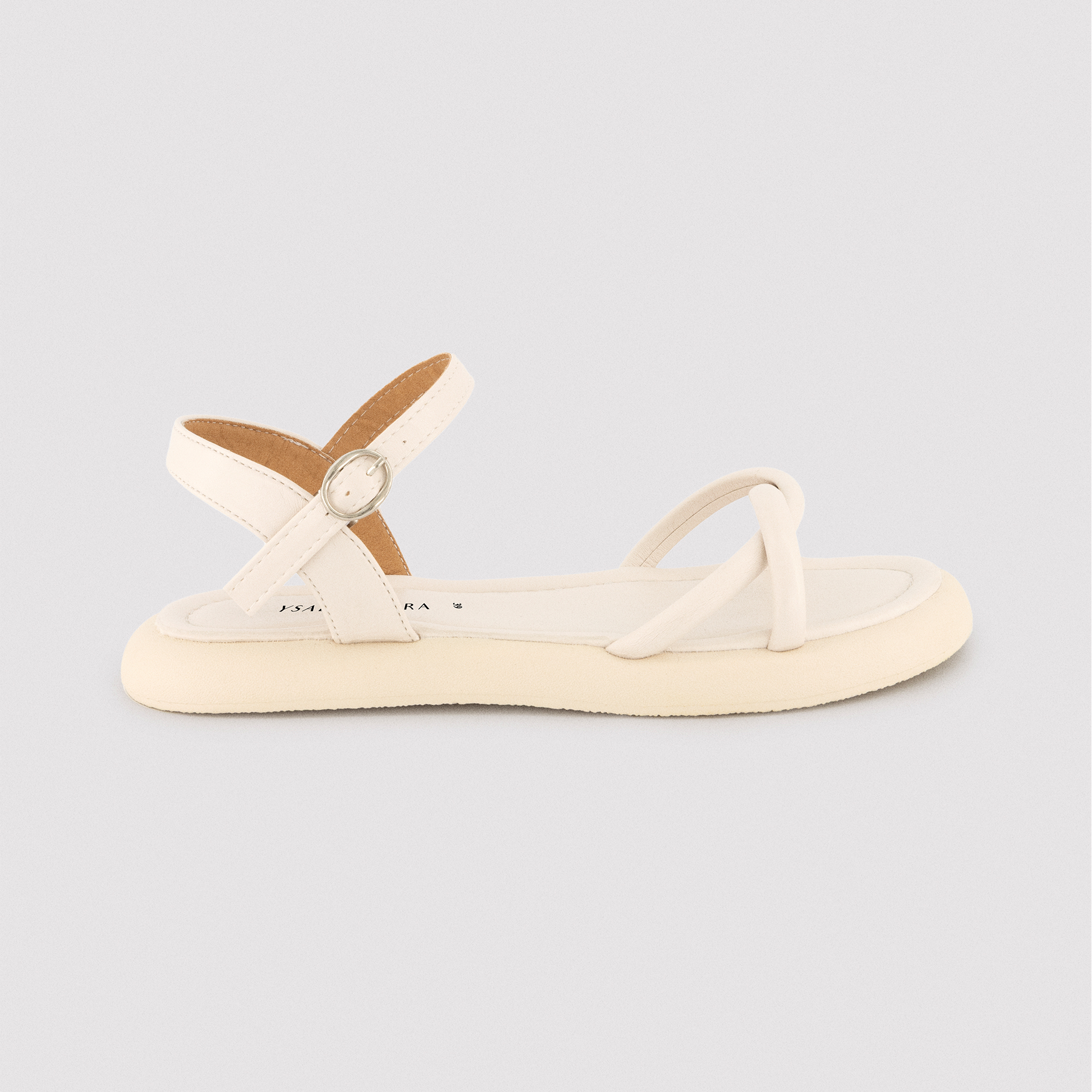 Ysabel Mora - Sandalias casual marfil