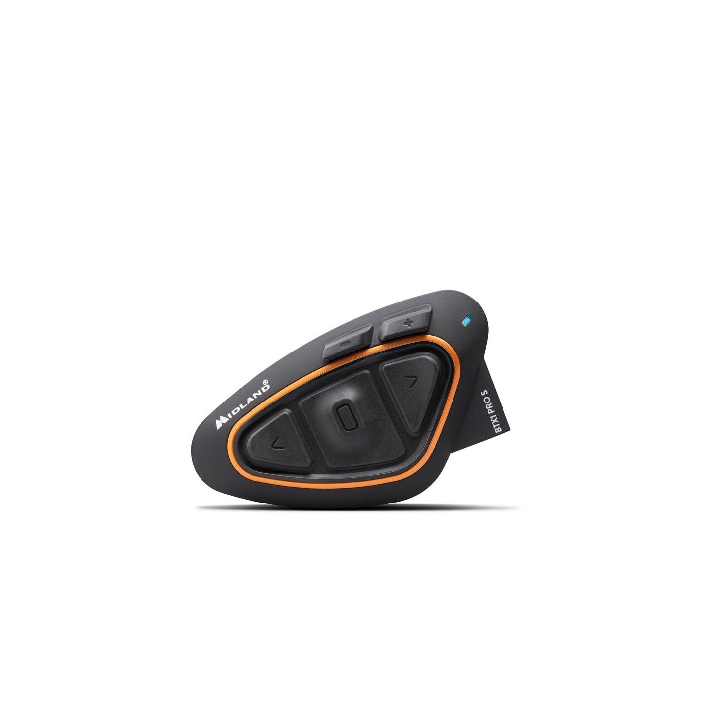 Midland Btx1 Pro S 2022 Intercom Negro