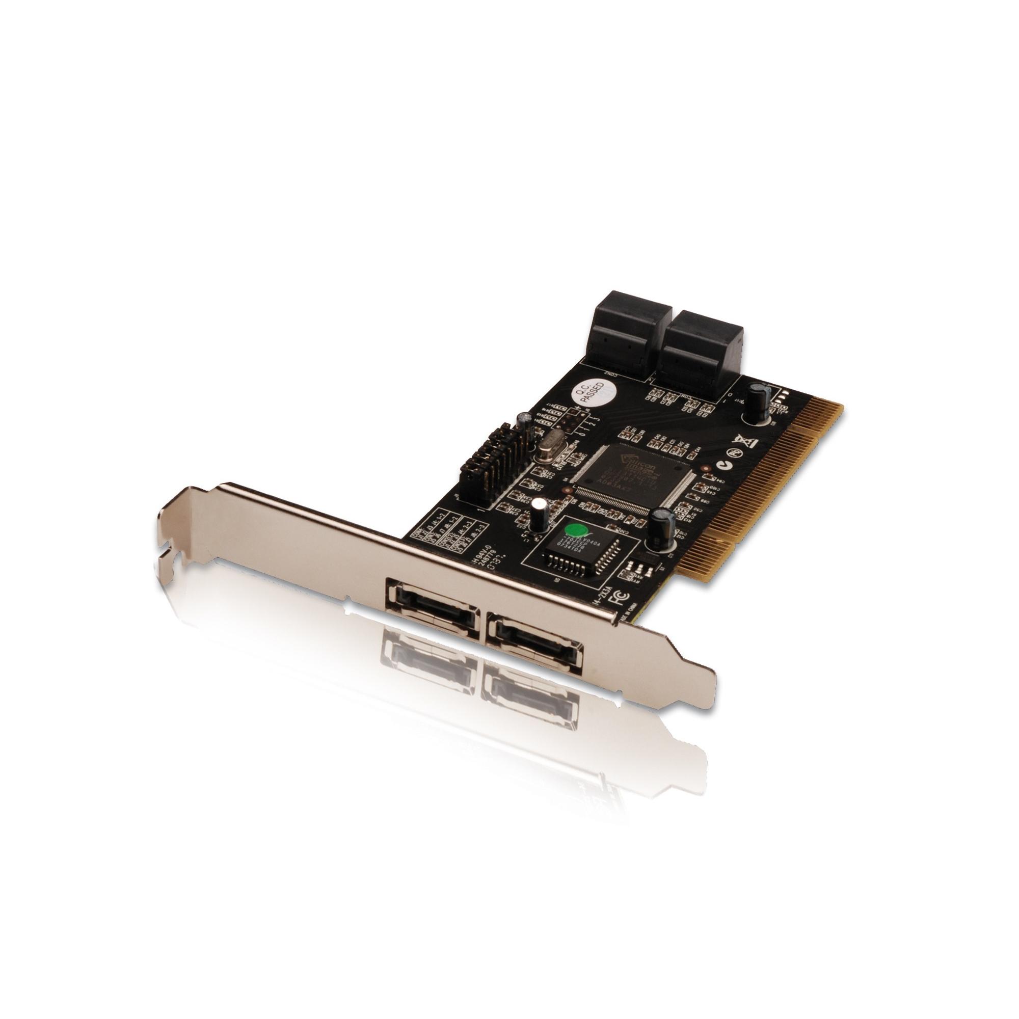 Tarjeta PCI SATA Digitus con 4 Puertos SATA y 2 Puertos ESATA