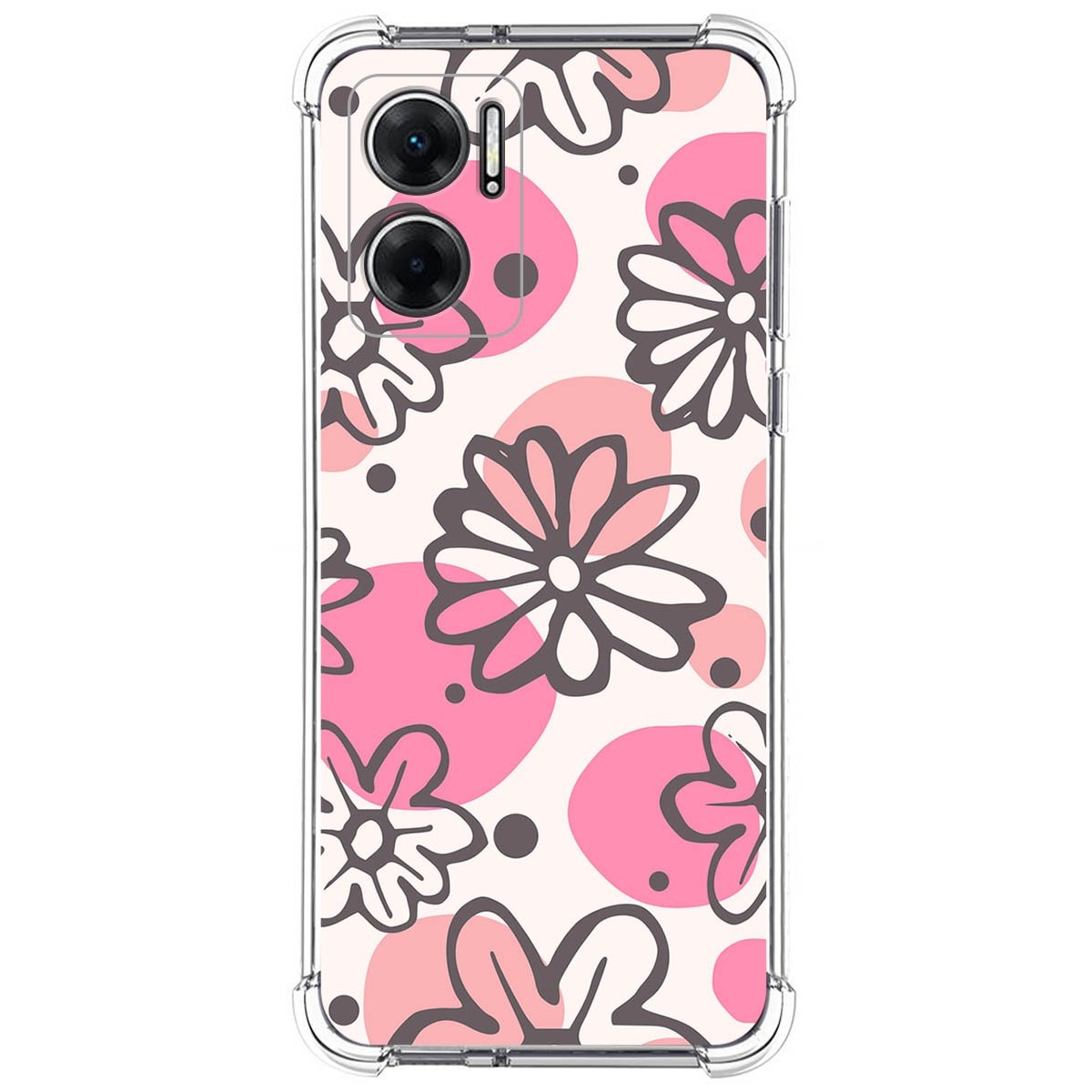 Funda Silicona Antigolpes para Xiaomi Redmi 10 5G diseño Flores 09 Dibujos