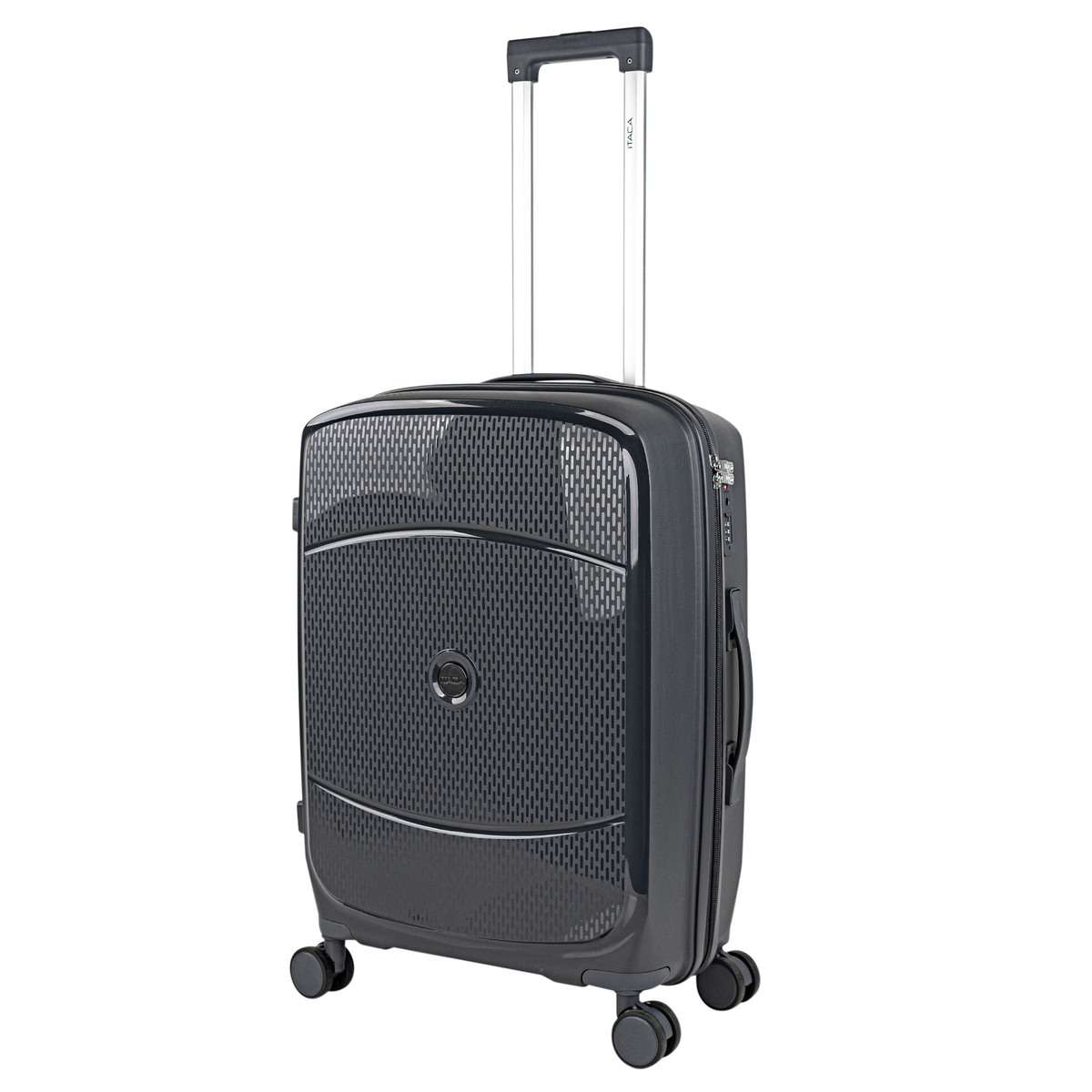Itaca - Maletas De Viaje Medianas. Maleta Mediana 4 Ruedas. Maletas Medianas De Polipropileno. Maleta De Viaje 20Kg , 65Cm. Maleta Viaje Rígida Con Candado TSA 760260