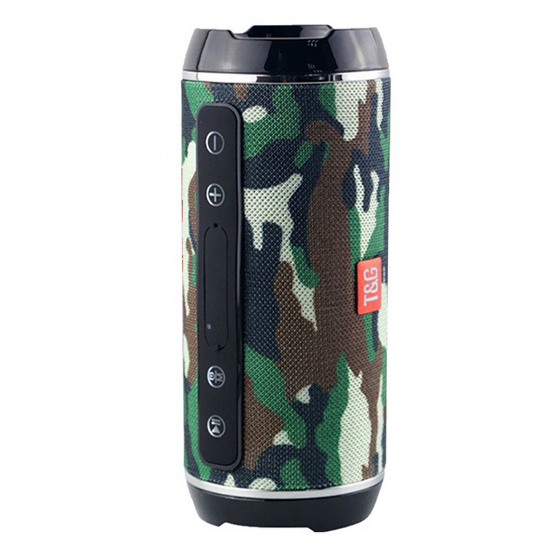 Altavoz Bluetooth inalámbrico, columna de altavoz de graves, compatible, USB, resistente al agua, para exteriores, compatible con AUX, TF, Radio FM, Subwoofer, para iPhone, Samsung, teléfonos inteligentes con micrófono