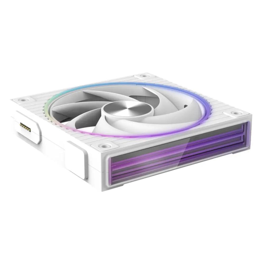 Refrigeración Aire Zalman 124 mm 800-2300 RPM Blanco ZM-DF120 WHITE