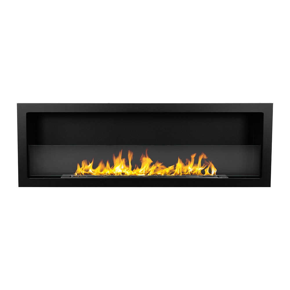 Chimenea de bioetanol empotrada en la pared biochimenea 120x40 FURORE 120