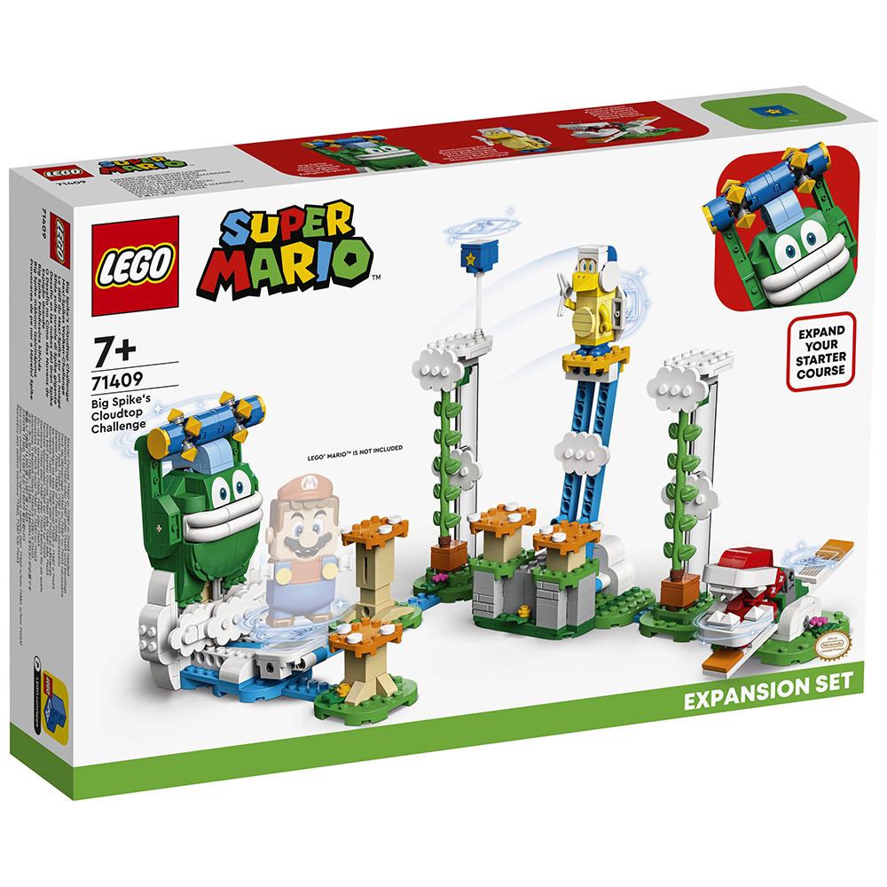 LEGO SUPER MARIO - SET DE EXPANSIÓN: DESAFÍO EN LAS NUBES DEL GRAN SPIKE, 71409, TIENDA CON LICENCIA OFICIAL, PRODUCTO CON LICENCIA OFICIAL, ENVIO 24-48 HORAS PENÍNSULA, PIEZAS, BLOQUES, BRICKS, JUGUETES, 100% ORIGINAL