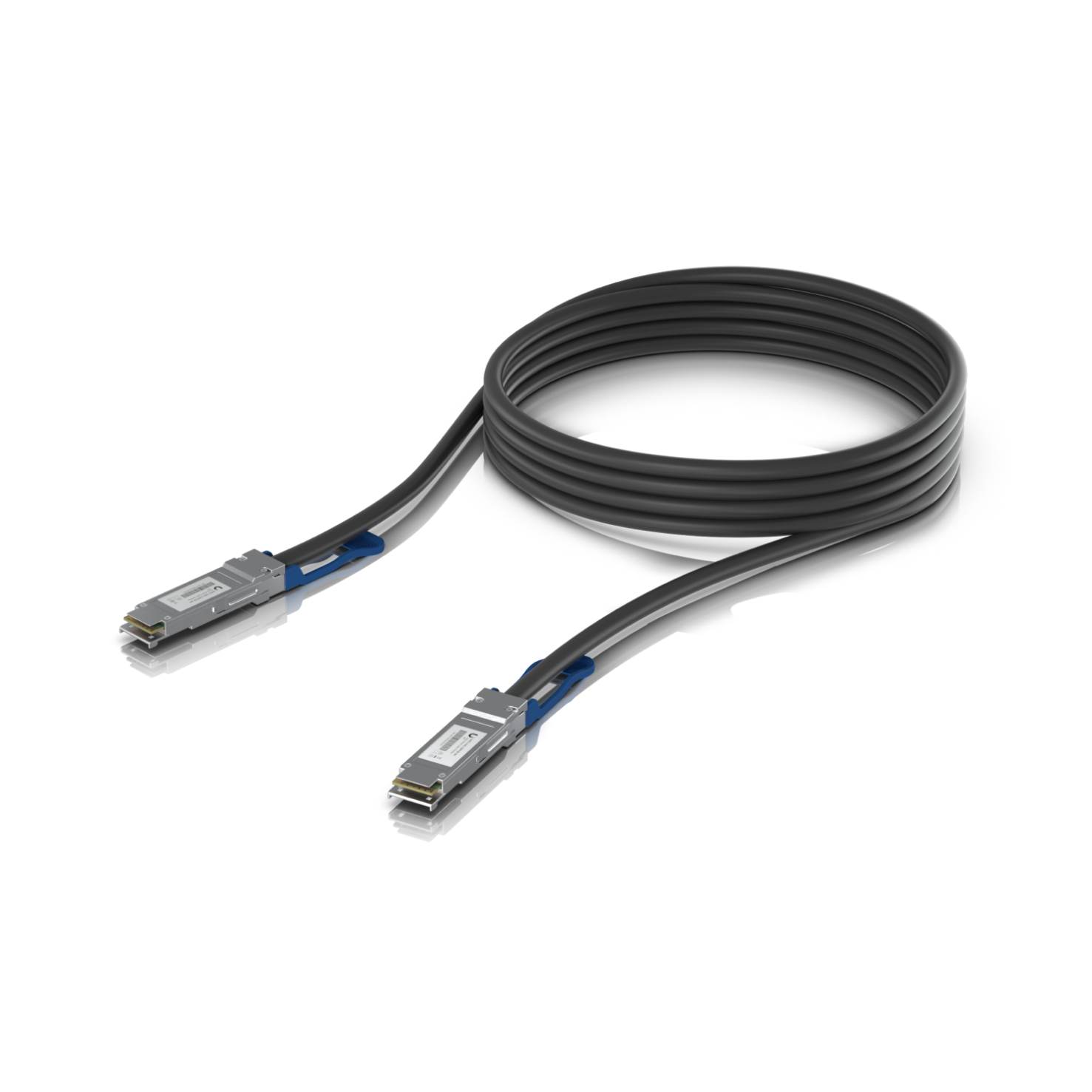 Ubiquiti UACC-DAC-QSFP28-3M Cable de fibra óptica e InfiniBand Negro