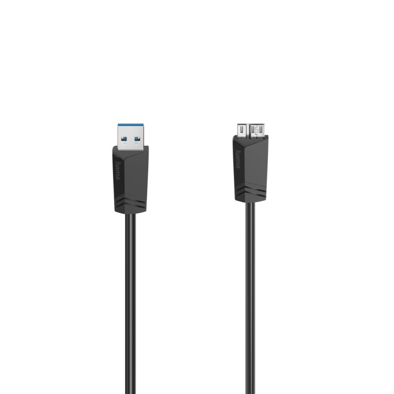 Hama - 00200627 cable USB 1,5 m Micro-USB A USB A 5 Gbit/s Negro 00200627