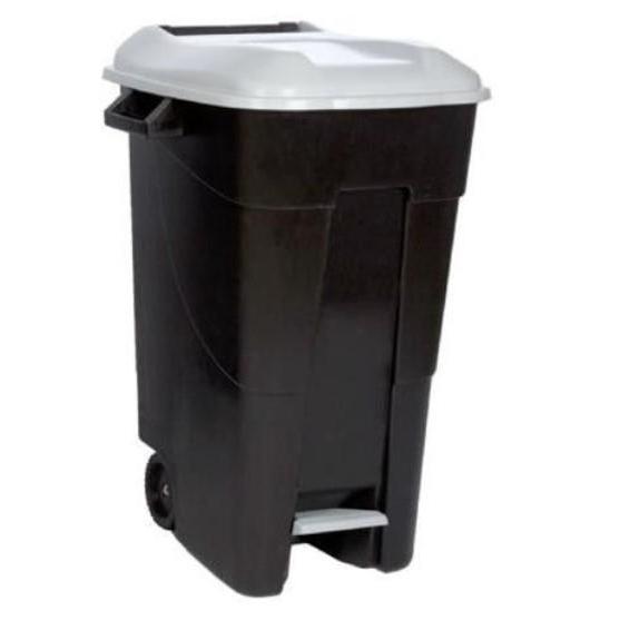 Contenedor eco tayg 120 l gris pedal 423000 tayg
