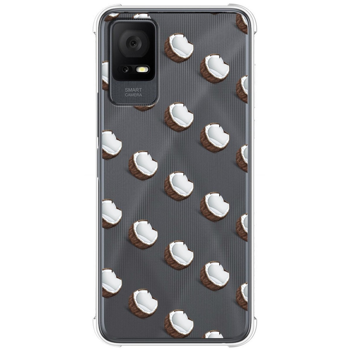 Funda Silicona Antigolpes para TCL 405 diseño Cocos Dibujos