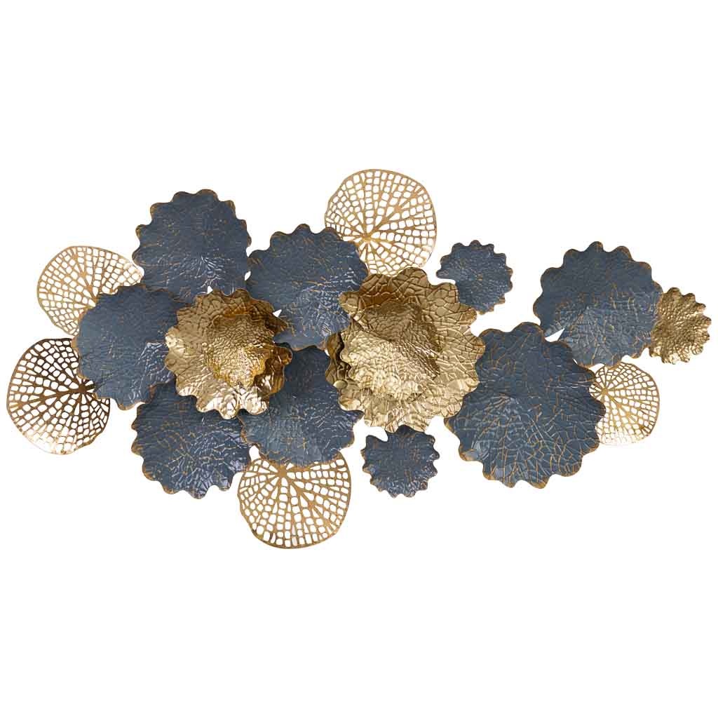 Wonderlust Deco - Mural decorativo de pared de metal 131,4x67,9x8,9 Multicolor 131.4x67.9x8.9h cm