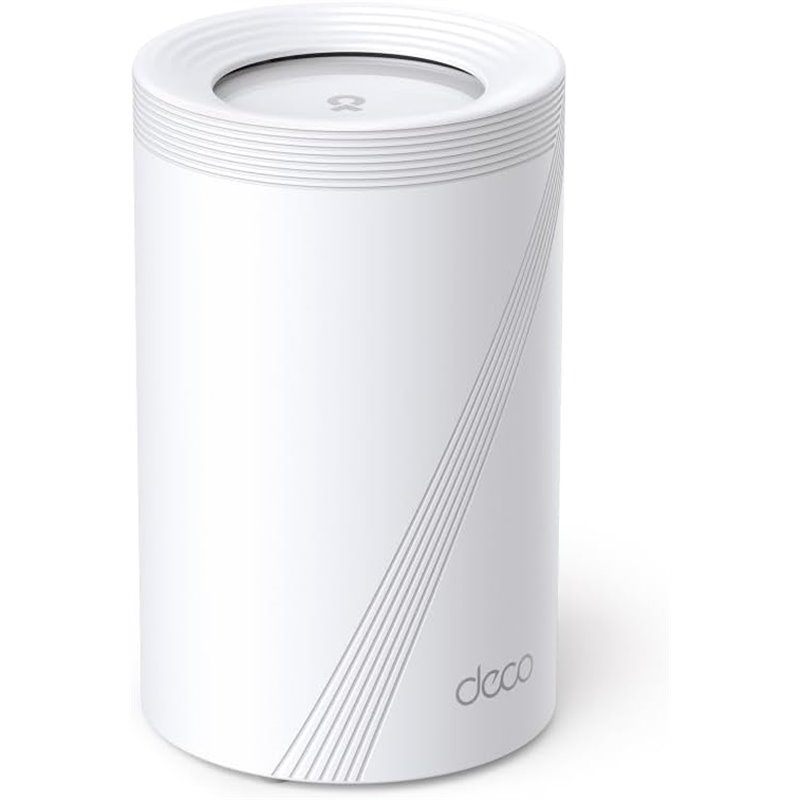 TP-Link  WiFi 7 Deco BE65 Router Mesh WiFi, BE 9214Mbps Tri-Band, Canales de 320 MHz, Puerto Ethernet de 2,5 Gbps