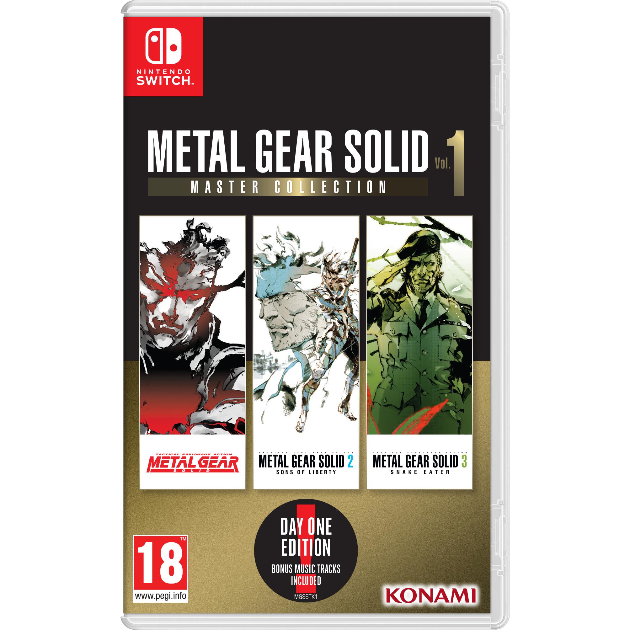 Metal Gear Solid Master Collection Vol 1 - Switch - Nuevo precintado - PAL España