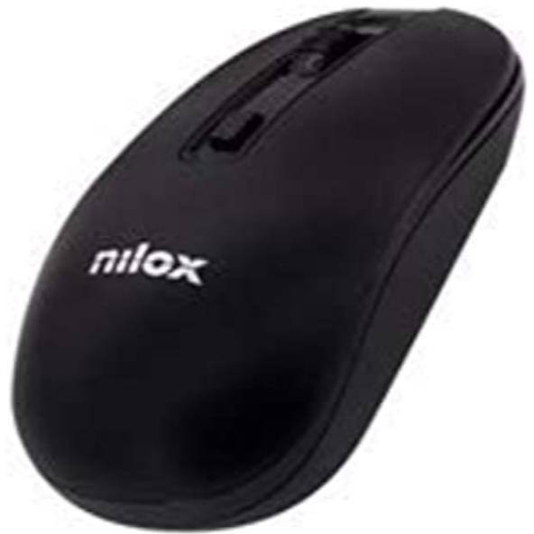 Nilox - Ratón NILOX RATON WIRELESS 1000 DPI NEGRO/NEGRO