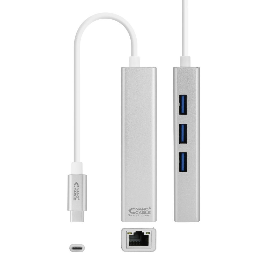 Nanocable - Cable de alta calidad 10.03.0404 para conexión estable y rápida en cámaras, adaptadores y dispositivos electrónicos, compatible con múltiples equipos y garantizando integridad de señal