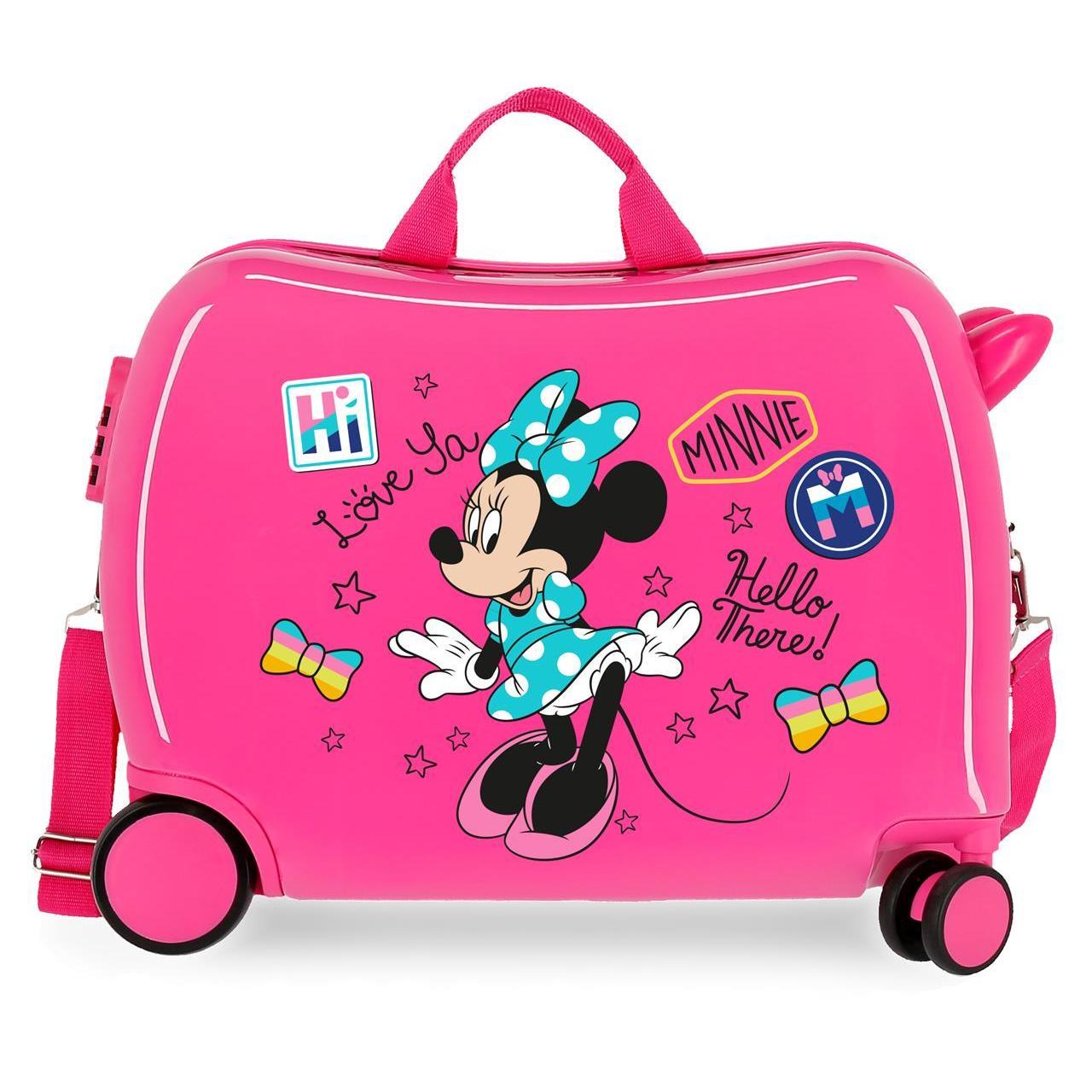 Disney Minnie Maleta Correpasillos ABS Rígida Enjoy Minnie