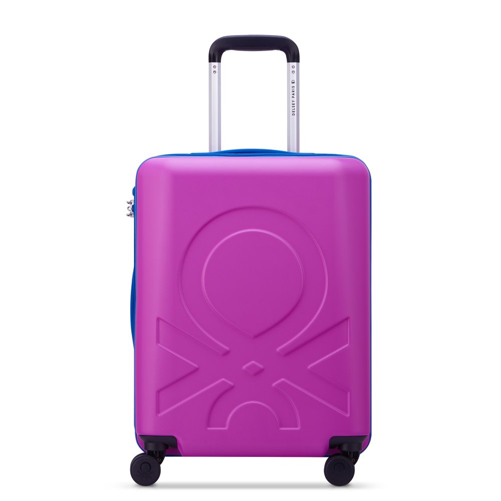 DELSEY PARIS Maleta de cabina 54 cm FABRICA, 36 L, TSA , rígida, 4 ruedas dobles, de 70% abs + 30% policarbonato. Varios colores