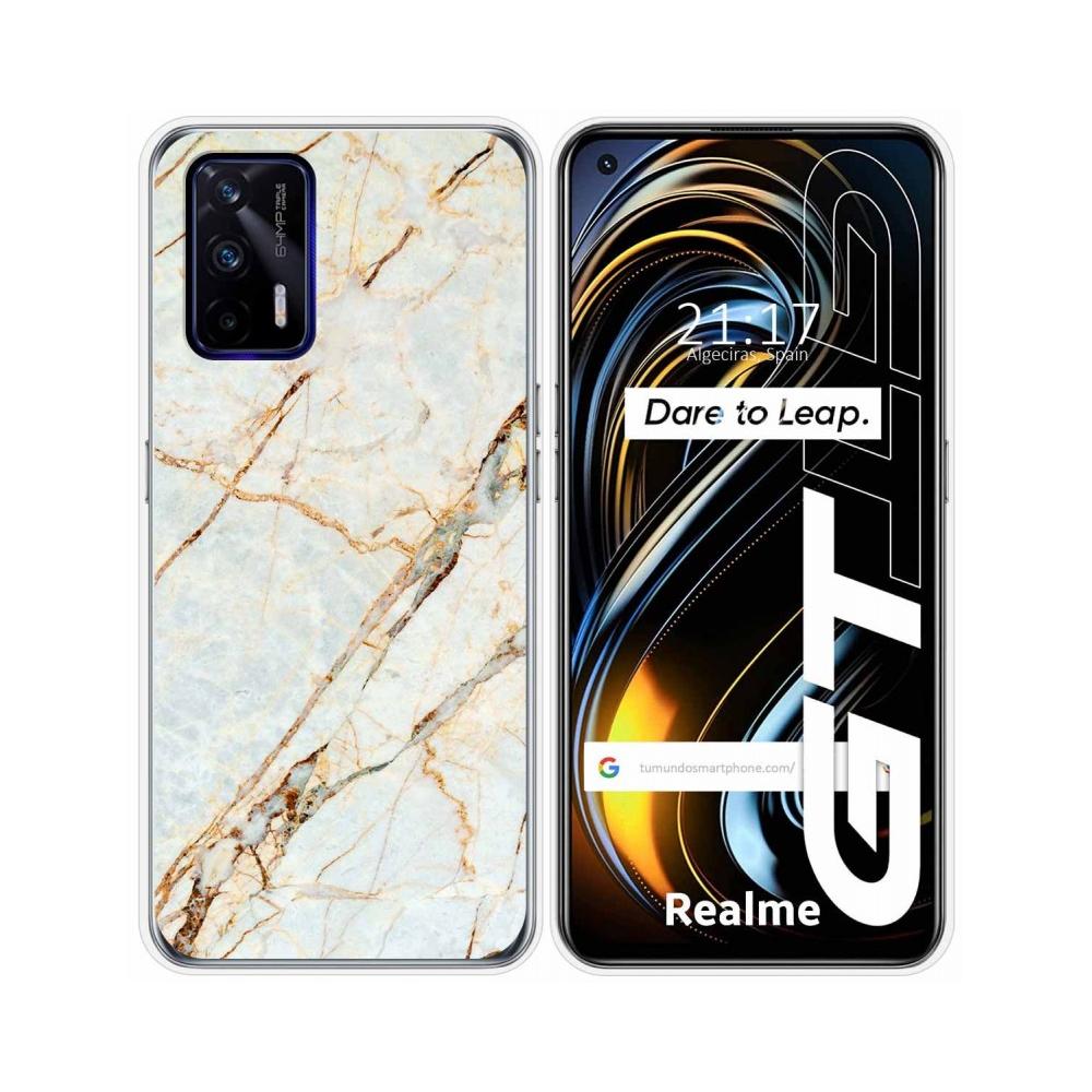 Tumundosmartphone Funda Silicona Realme GT 5G Mármol 13 Personalizada