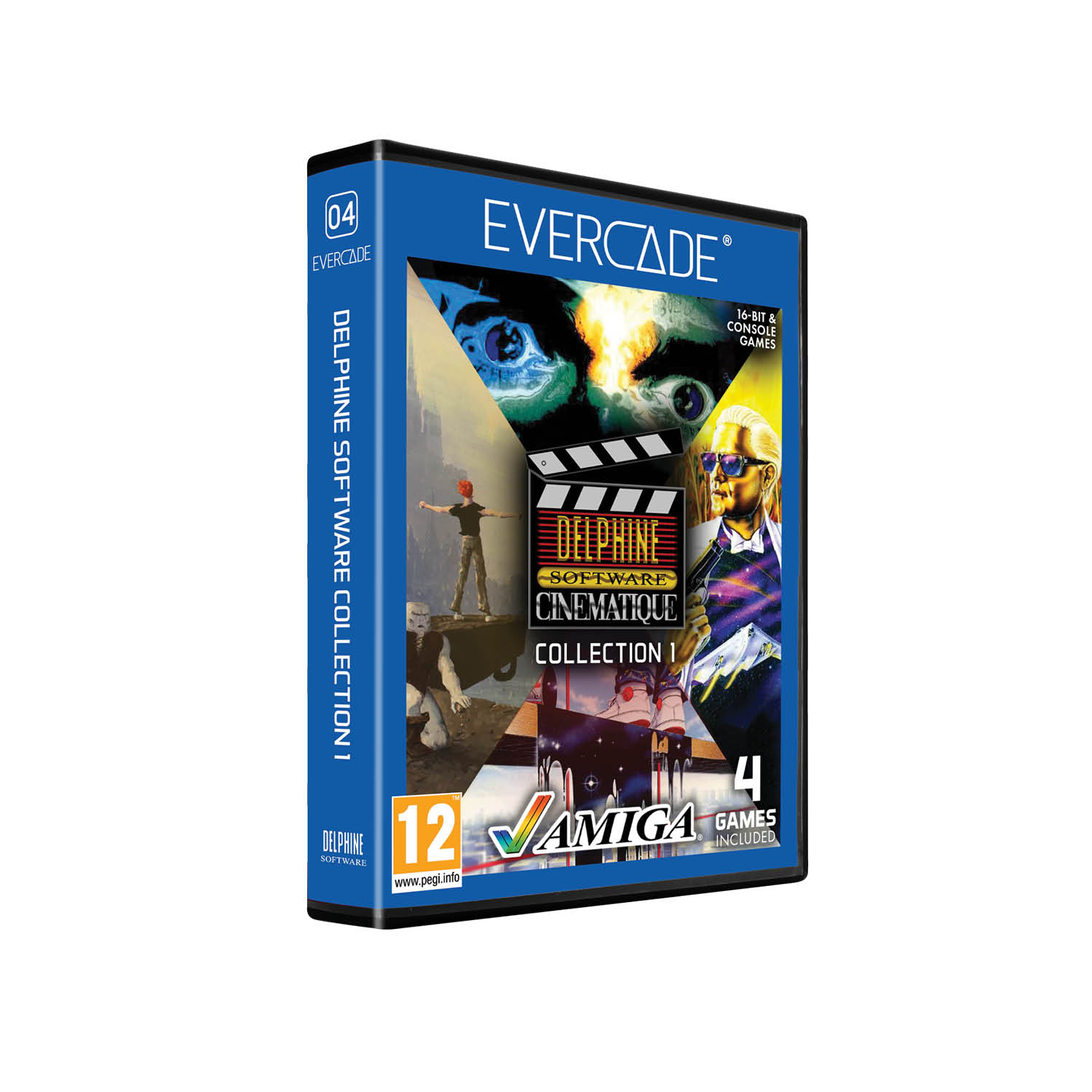 Cartucho Evercade Delphine Collection 1  - Nuevo precintado - PAL España
