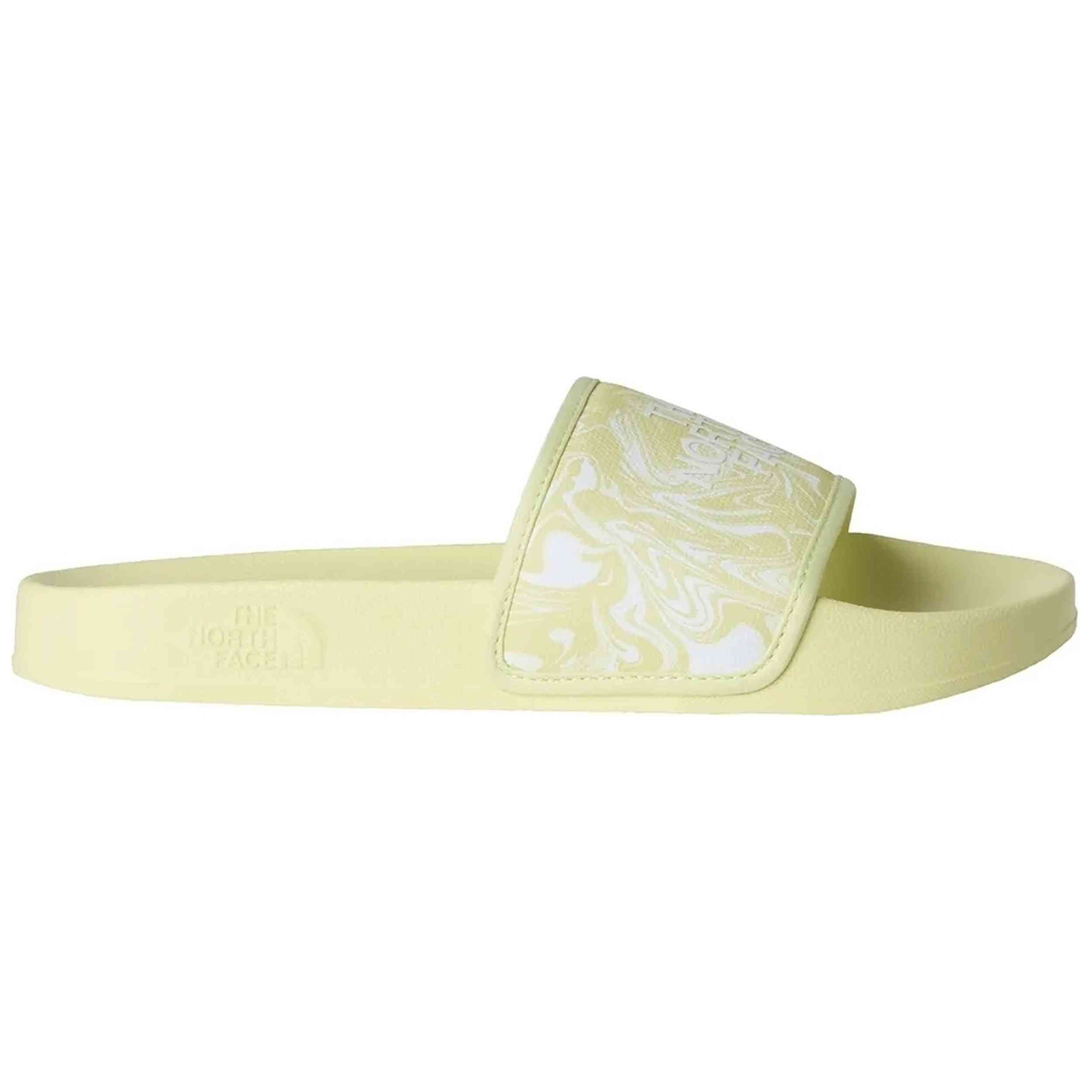 Chanclas The North Face modelo W BASE CAMP SLIDE III LEMON MIST/PEAR para Mujer en color Amarillo