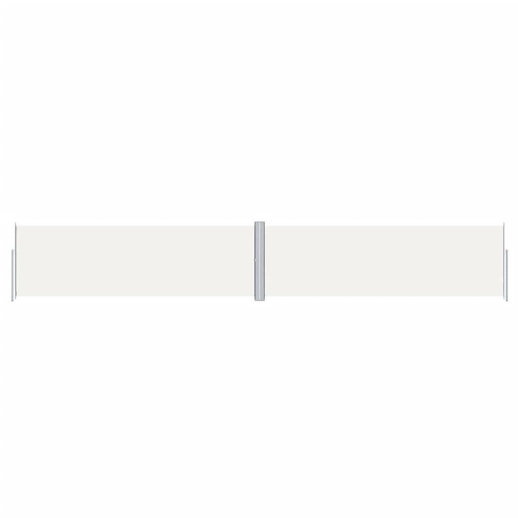 vidaXL Toldo lateral retráctil 160x1000 cm Color Negro, Crema, Antracita