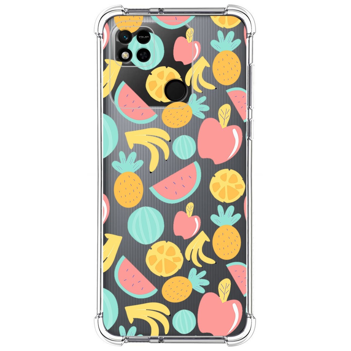 Funda Silicona Antigolpes para Xiaomi Redmi 10A diseño Frutas 02 Dibujos