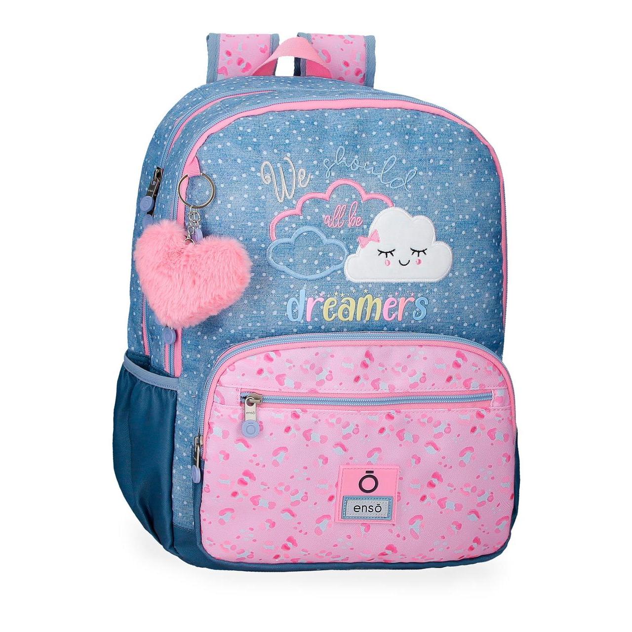 Enso Mochila Escolar Poliéster Dreamer Azul