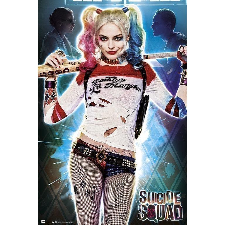 Grupo Erik, Maxi Poster, Escuadron Suicida Harley Quinn, 61 x 91,5 cm