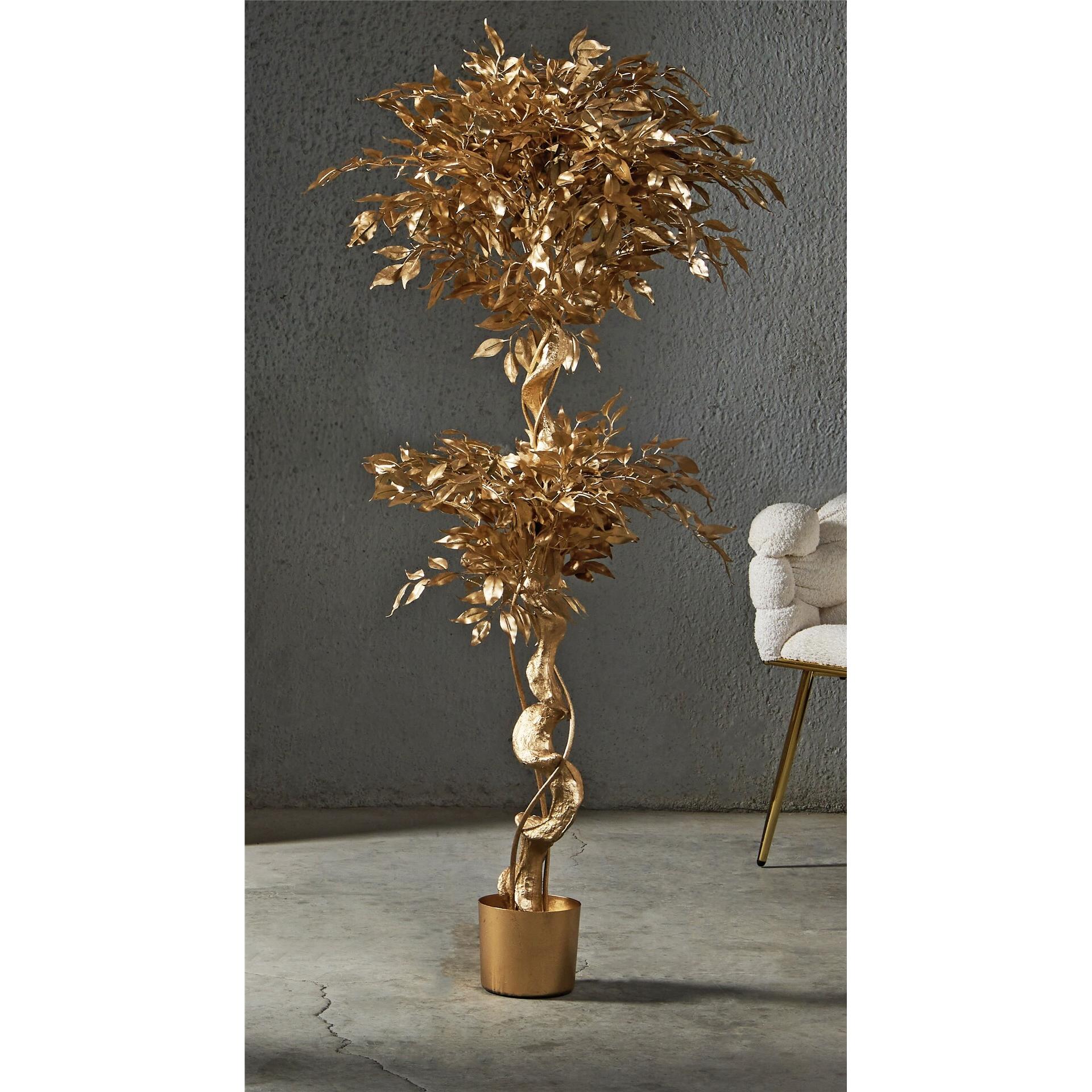 Planta ficus benjamin oro 154 cms. 78x154 cms. El mejor complemento para tu hogar lo encontrarás aquí.