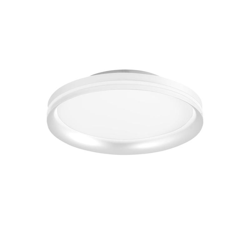 Isy - Fabas Luce Lámpara de techo LED de aluminio - LED integrado 42W IP20 Blanco