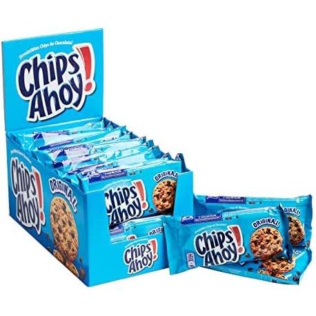 Chips Ahoy! Galletas con Pepitas de Chocolate 40g - Estuche 20 Unidades