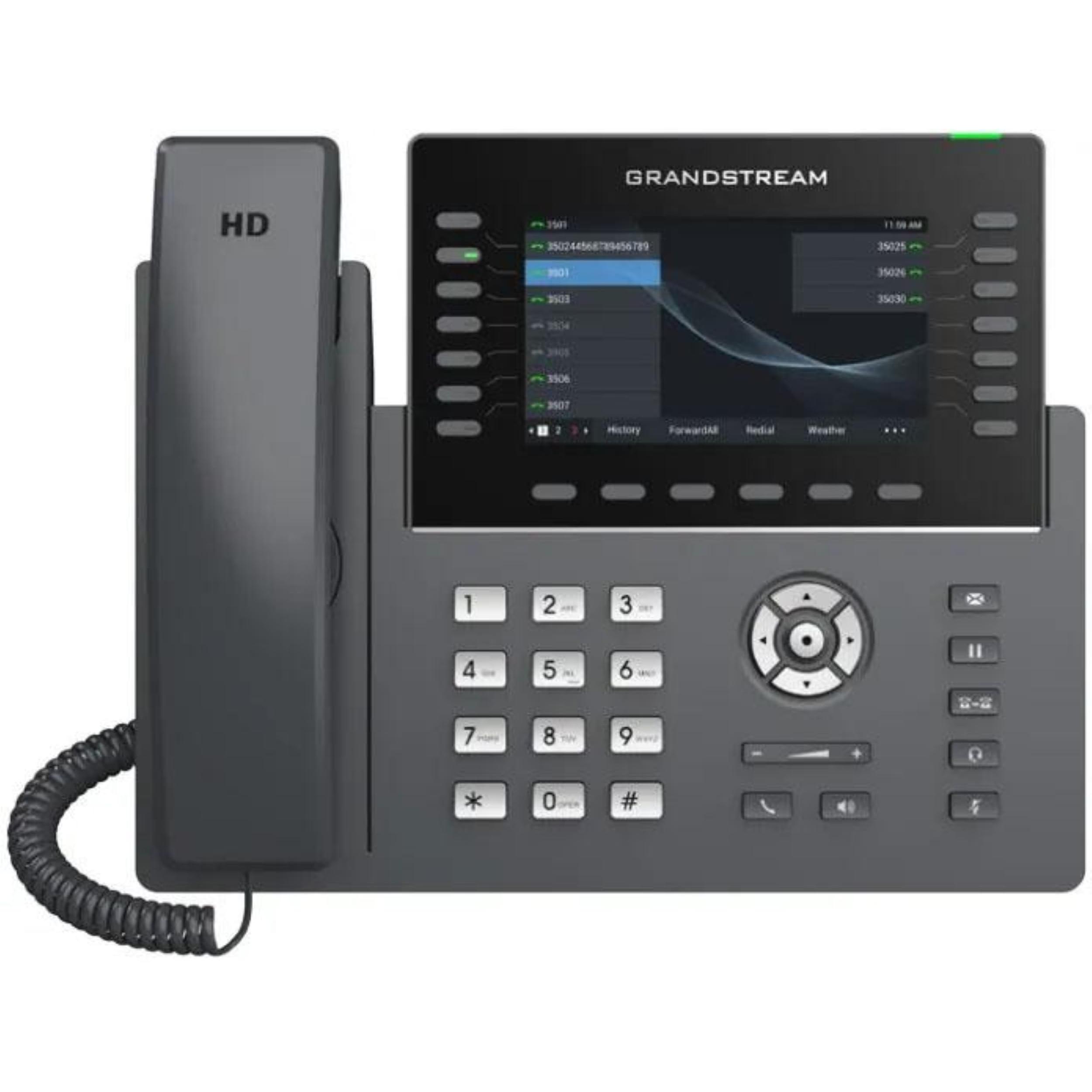 Grandstream Networks GRP2650 teléfono IP Negro 14 líneas TFT Wifi