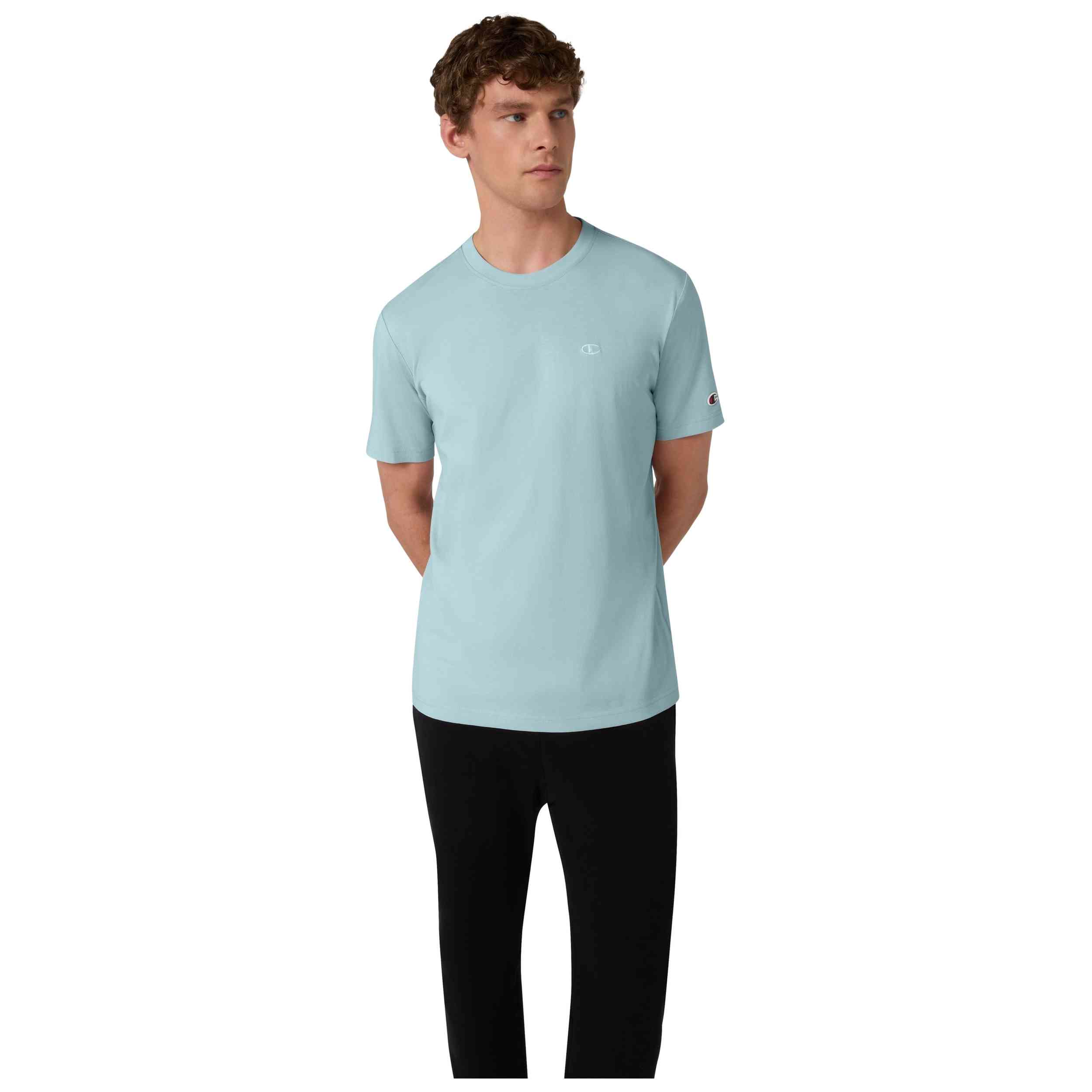 Textil Champion modelo Ss Tee en color Azul