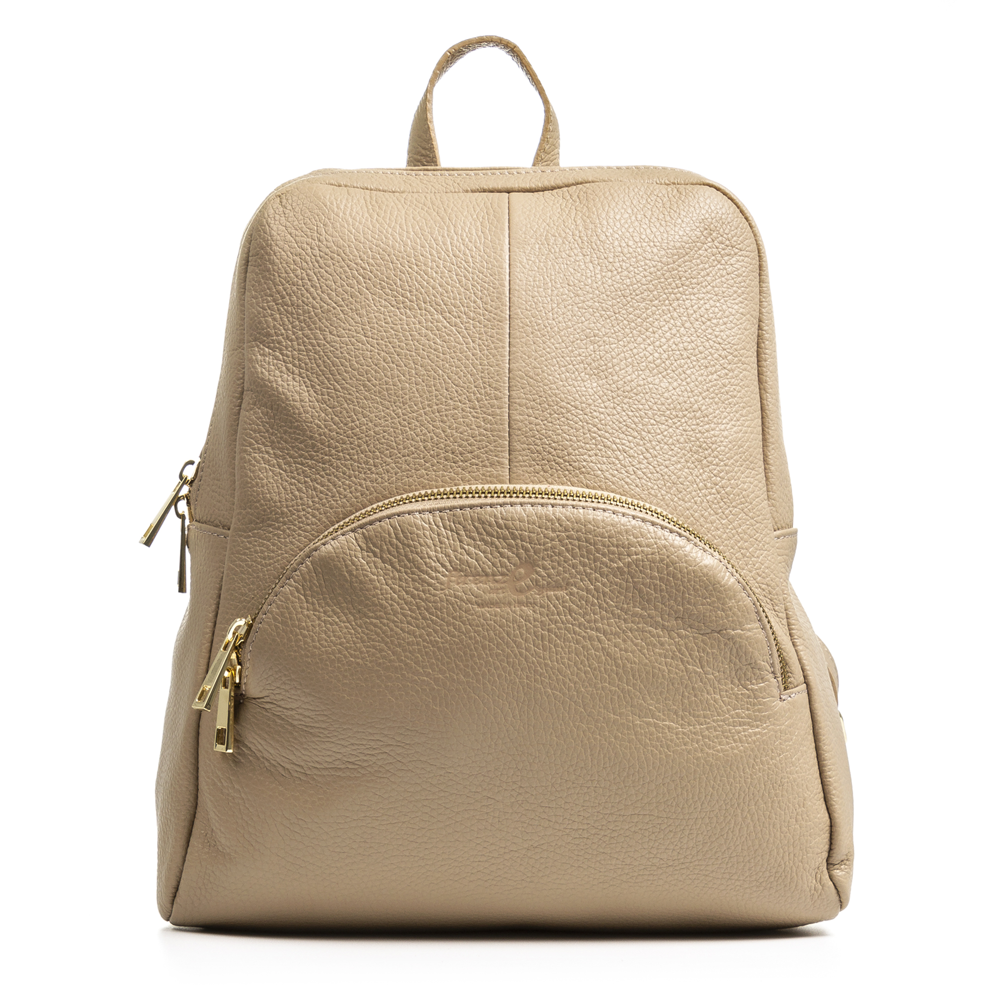Firenze Artegiani. Monastier Bolso mochila Mujer.Piel auténtica Dollaro  . Made in Italy. Vera Pelle Italiana.