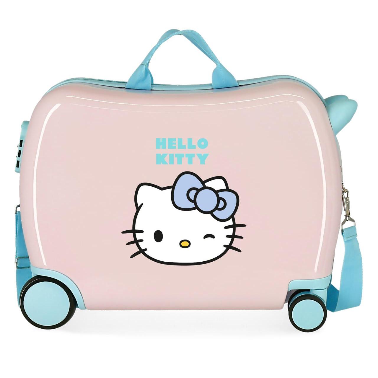 Hello Kitty Maleta Correpasillos ABS Rígida Wink Azul
