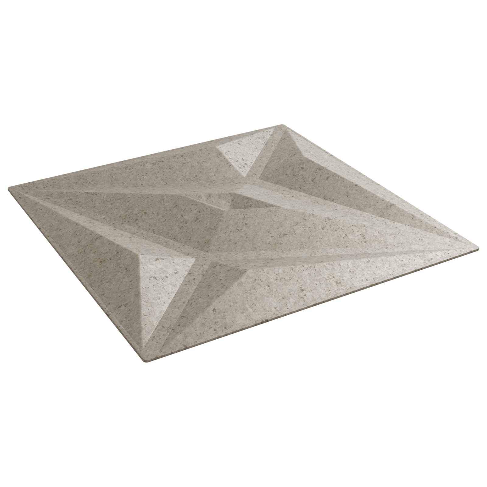 vidaXL Paneles de pared 24 pcs 50 x 50 cm Espuma XPS Multicolor