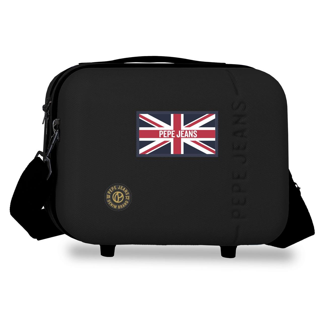 Neceser ABS Pepe Jeans Henry Negro 25x21x15cm
