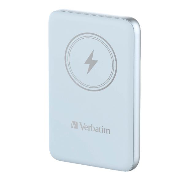 Verbatim Charge 'n' Go Polímero de litio 10000 mAh Cargador inalámbrico Azul