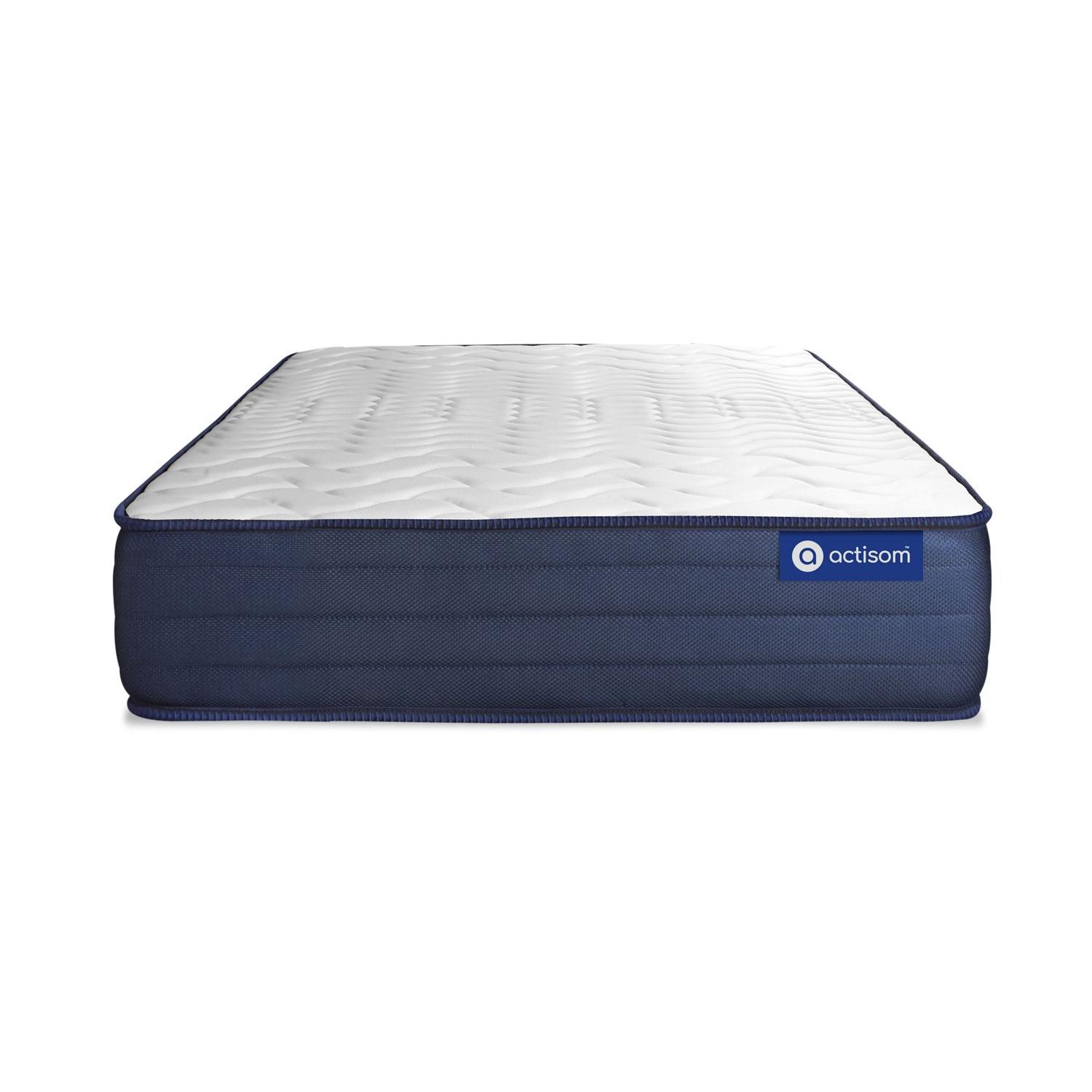 Colchón Actiflex life 100x190cm, Grosor: 22cm, Muelles ensacados y espuma viscoelástica, Muy firme, 5 zonas de confort