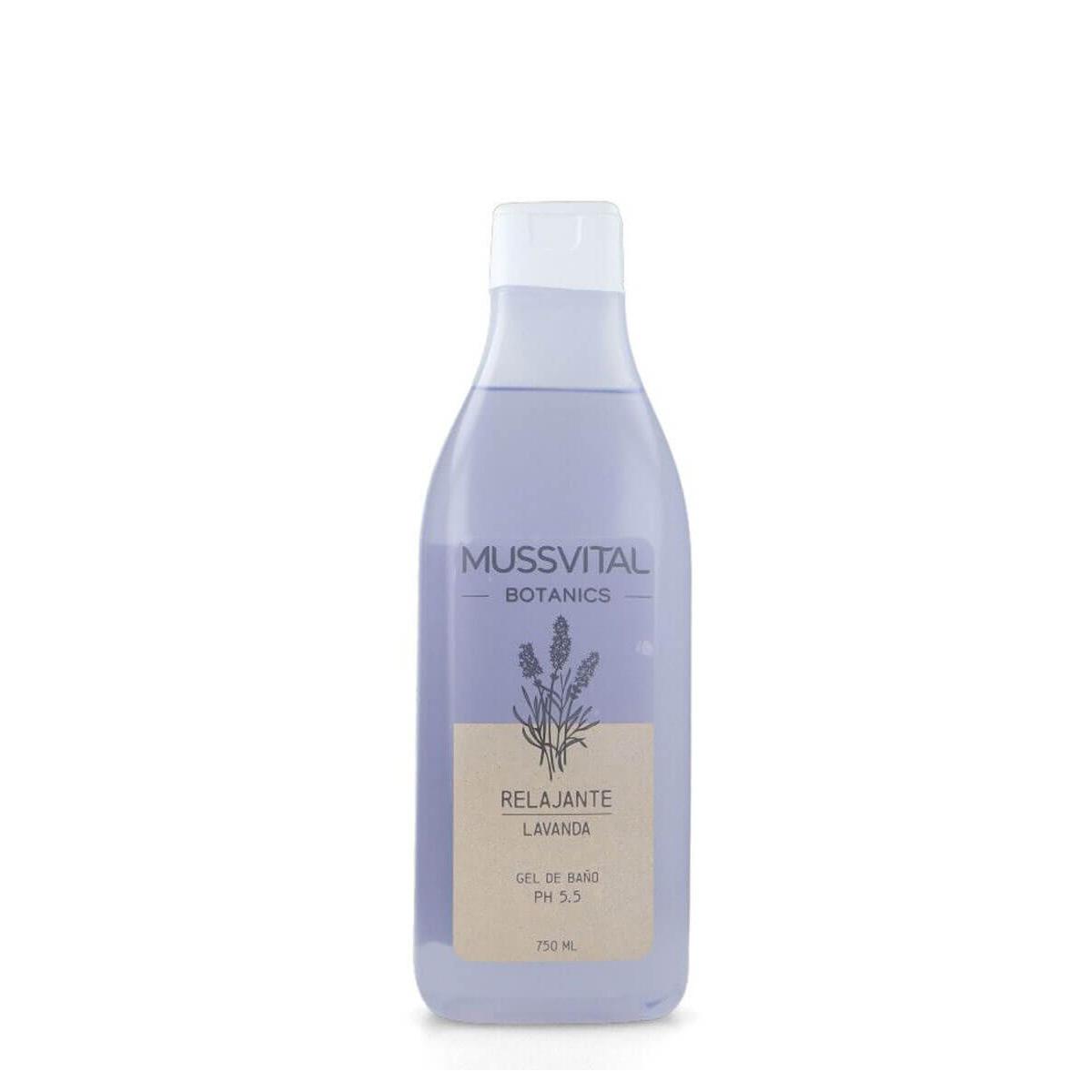 Mussvital gel de baño relajante lavanda 750ml