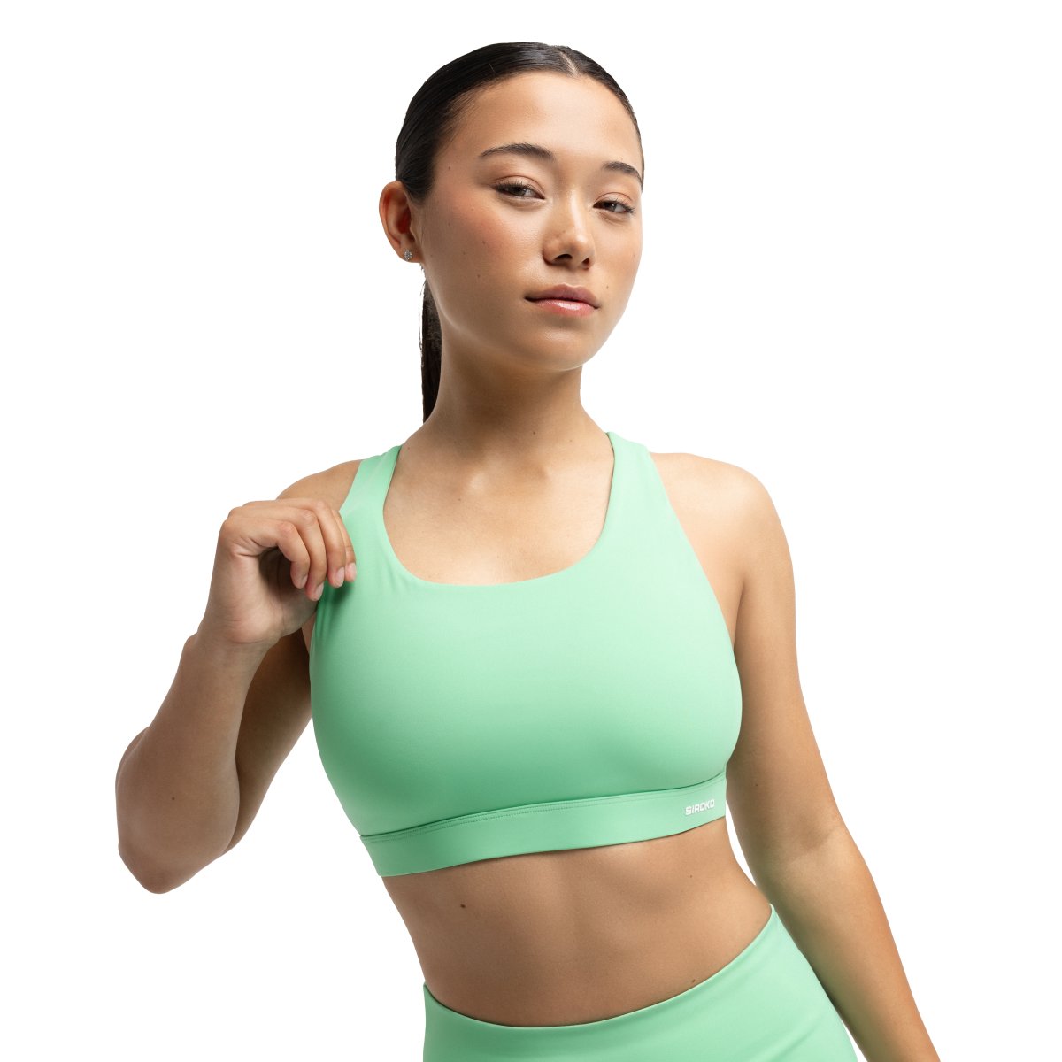 SIROKO - Top de pádel para mujer Siroko Krona Green_