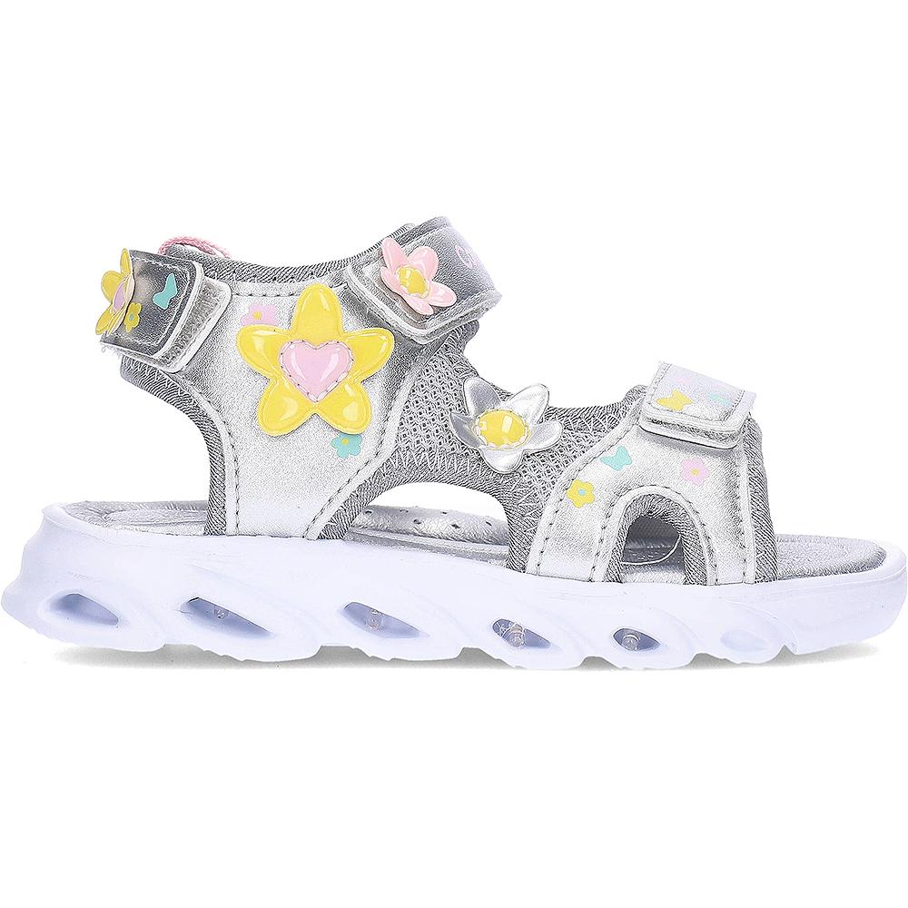 Sandalia para chica CONGUITOS 260017 Flores con luz