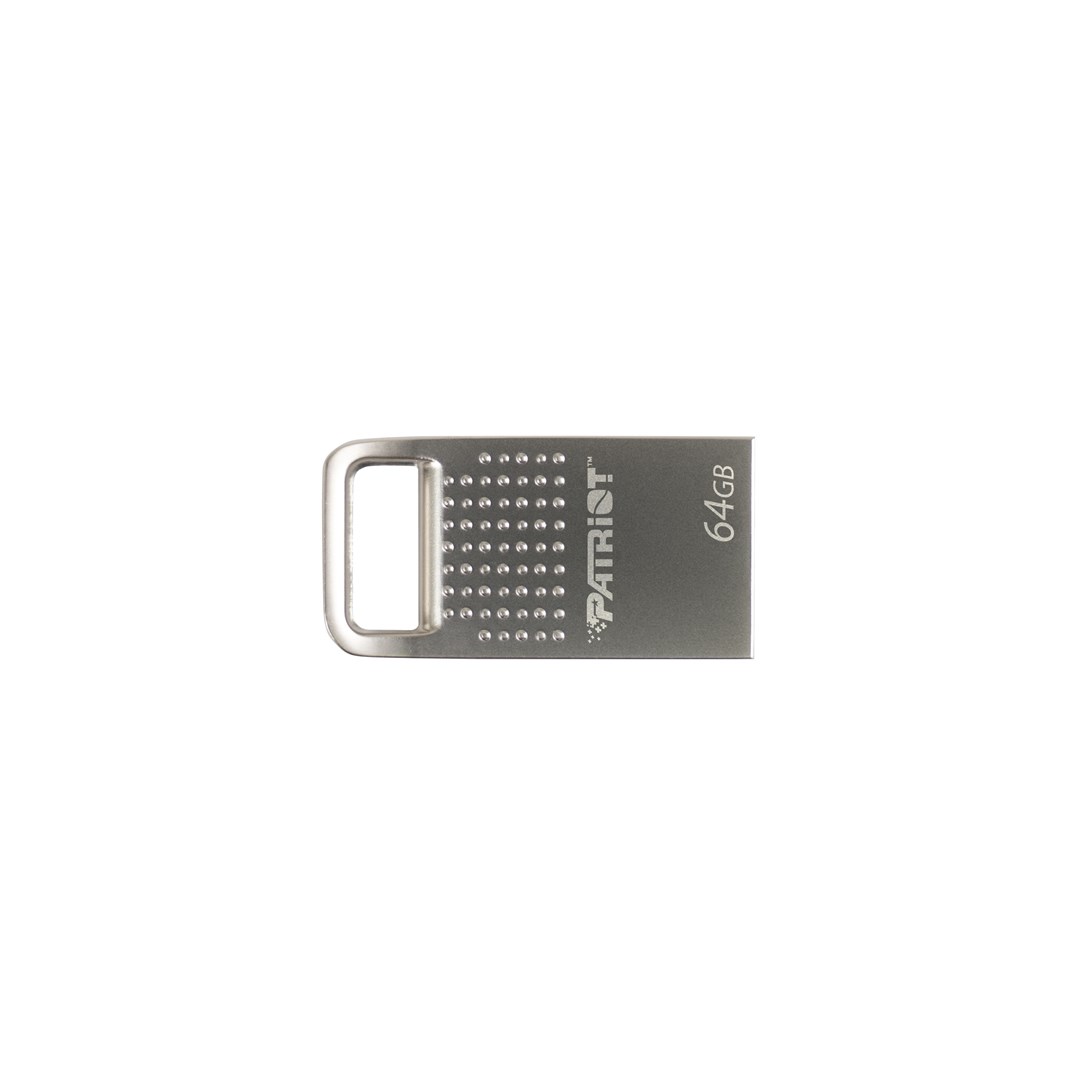 Patriot flashdrive tab200 64gb type a usb 2.0, mini, aluminiowy, srebrny