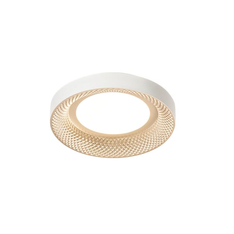 Lámpara de techo LED HIVE en metal dorado mate 30W Perenz ø35cm