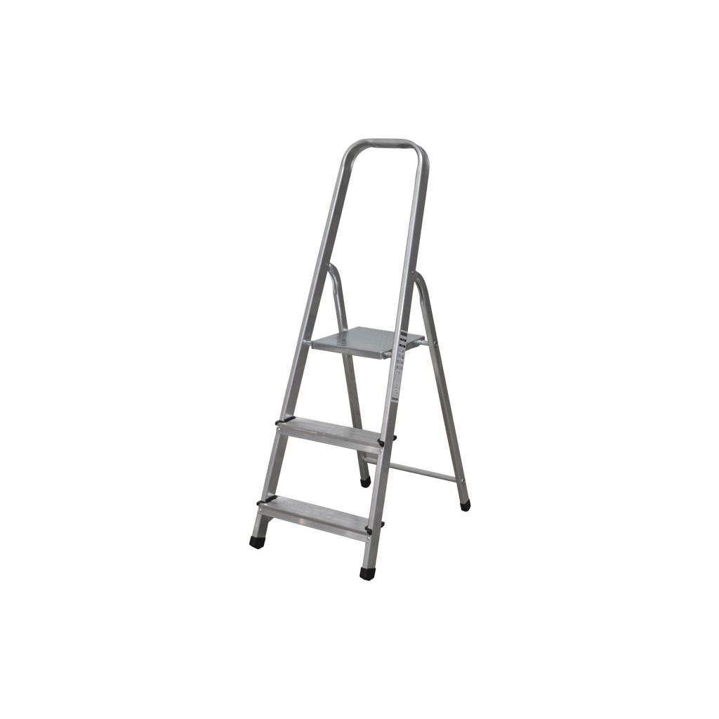 COFAN - Escalera de aluminio doméstica desde 2 hasta 8 peldaños | Alturas desde 0,41 hasta 2,41 metros | Normativa EN 131